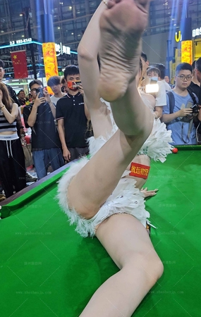 台球展G梦儿热血劲爆表演手机4K-9min 14P
