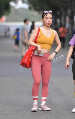 红色瑜伽裤 21-05-05-29P