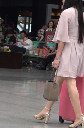 长裙，凉高，丝袜美女