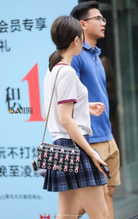 黑色中袜妹子-15P