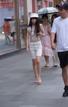 高跟美女