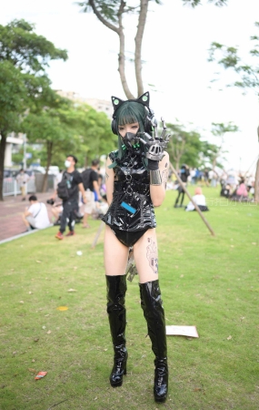 漫展cos的少女