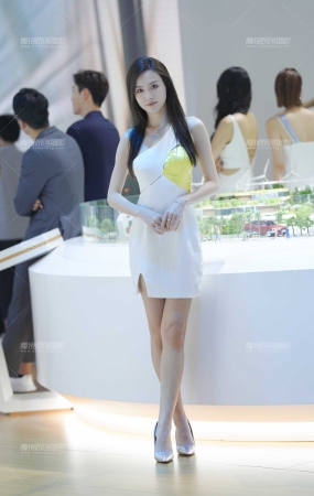 好美的车模