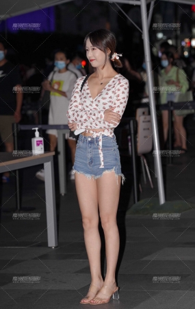 韩系漂亮小姐姐 甜美容颜深入人心