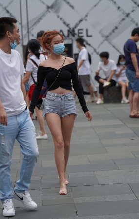 这样的热裤白看不腻