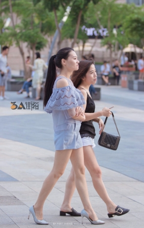 透视吊带 高跟-12P