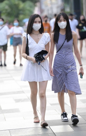 22812-9+78连衣裙美腿 15P
