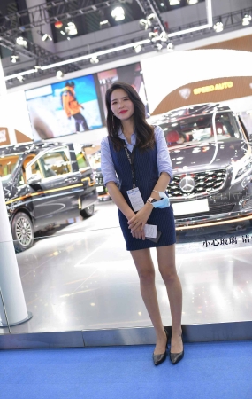 车展美女模特