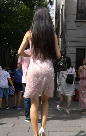 4K 高贵气质吊带裙极品美女姐姐
