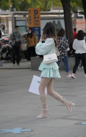 绿色小裙子