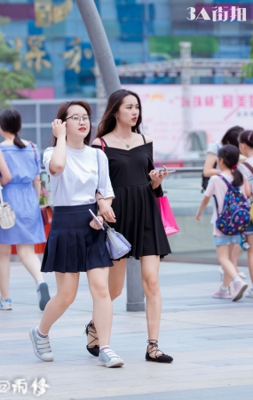 平肩 吊带 飘逸长发 不要太美-17P