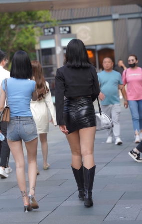 热裤美腿