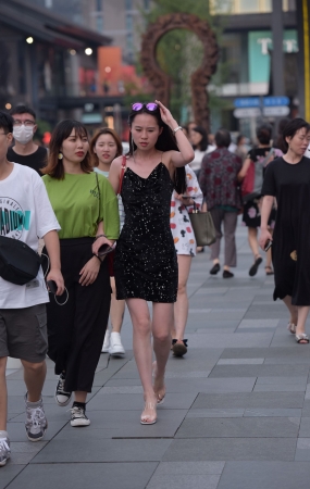 高跟美女
