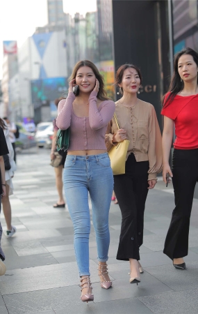 牛仔裤好身材