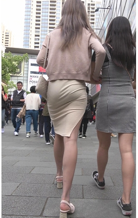 包臀裙小姐姐