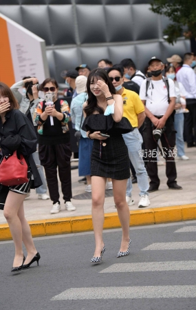 时尚性感高跟鞋美女