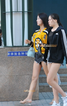 超短热裤