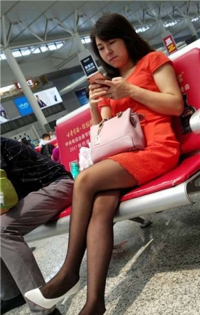 4k超清，极具气质的黑丝高跟鞋包臀裙美少妇
