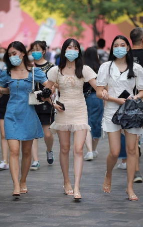 都是时尚美女