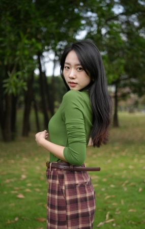 花色长裙