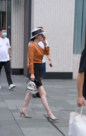 遇见韵味美女