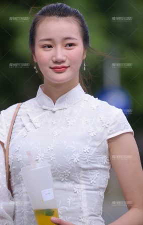 优雅的旗袍美女
