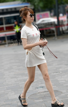 迷你短裙时尚美女-12P