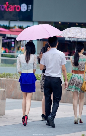 短裙，裸腿，高跟-11P