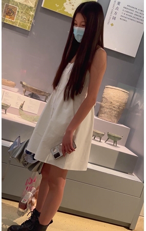 长发美女