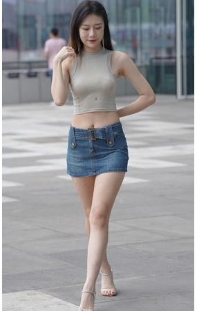 牛仔裙美女(139P)