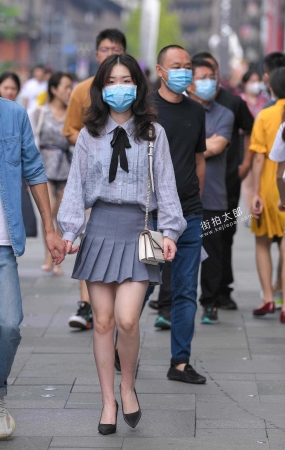百褶裙高跟 21-09-03-40P
