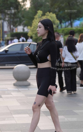 2076-10+214/凹凸有致的紧身裤 11P