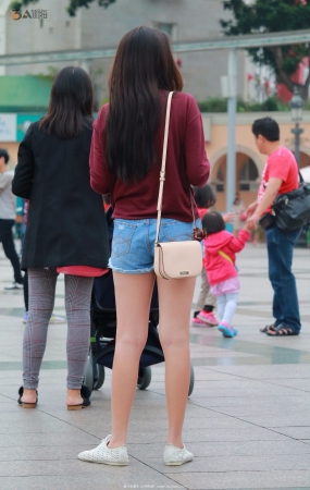 世界之窗短裤女孩-11P