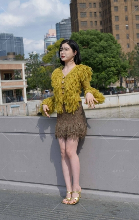 时尚靓丽美腿美女