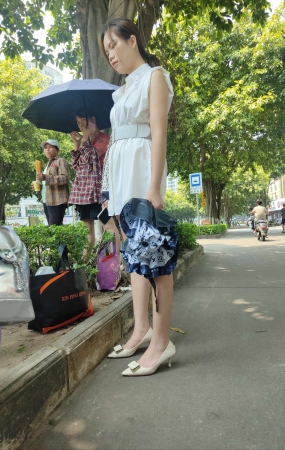 极品气质白高跟女神
