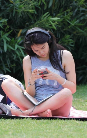 红色美甲女孩第二辑
