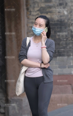 深灰瑜伽裤