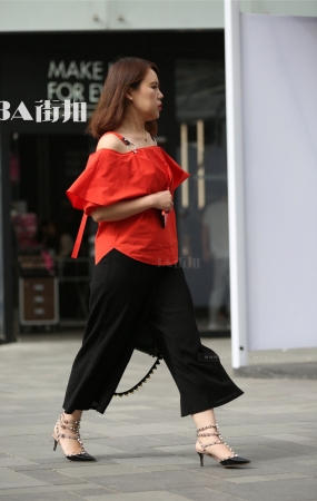 黑红搭配高跟-10P