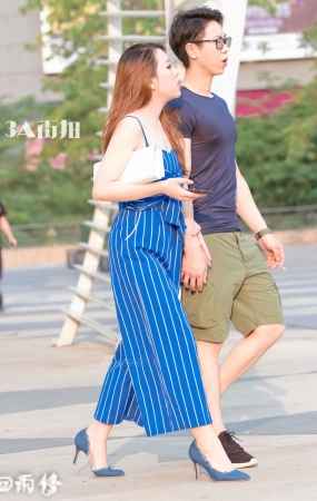 吊带9分裤 我叫蓝蓝-16P