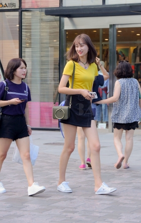 高个长腿美女 腿真的很长-14P