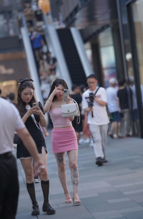 220710-42 粉色短裙