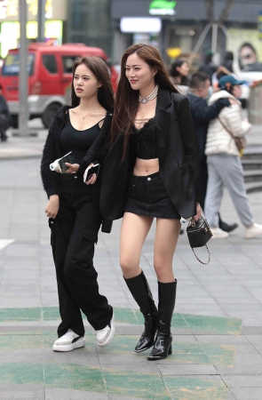 性感街拍肉丝shaofu