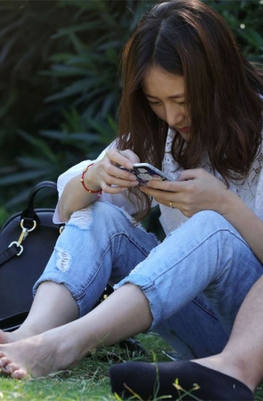 No650 这个女孩若来应聘脚模，相信没有人会拒绝