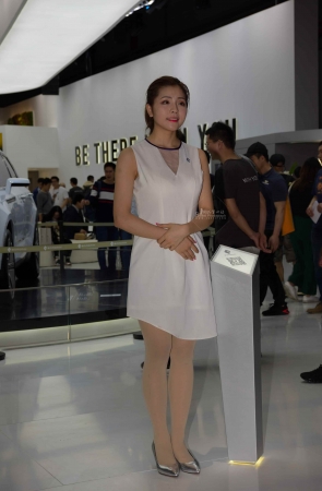 车展的工作人员