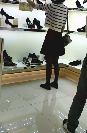 性感的黑丝美女