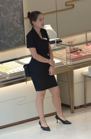 街拍高跟职业装-14P