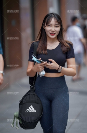 偶遇去健身的小姐姐