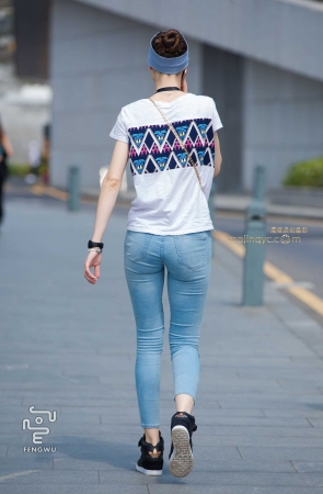 紧身裤，运动鞋（8）