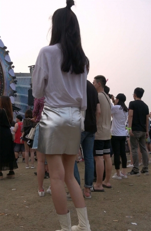 天生丽质好身材包臀裙小清新女神姐姐