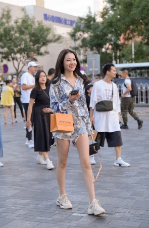 美丽笑容的女孩